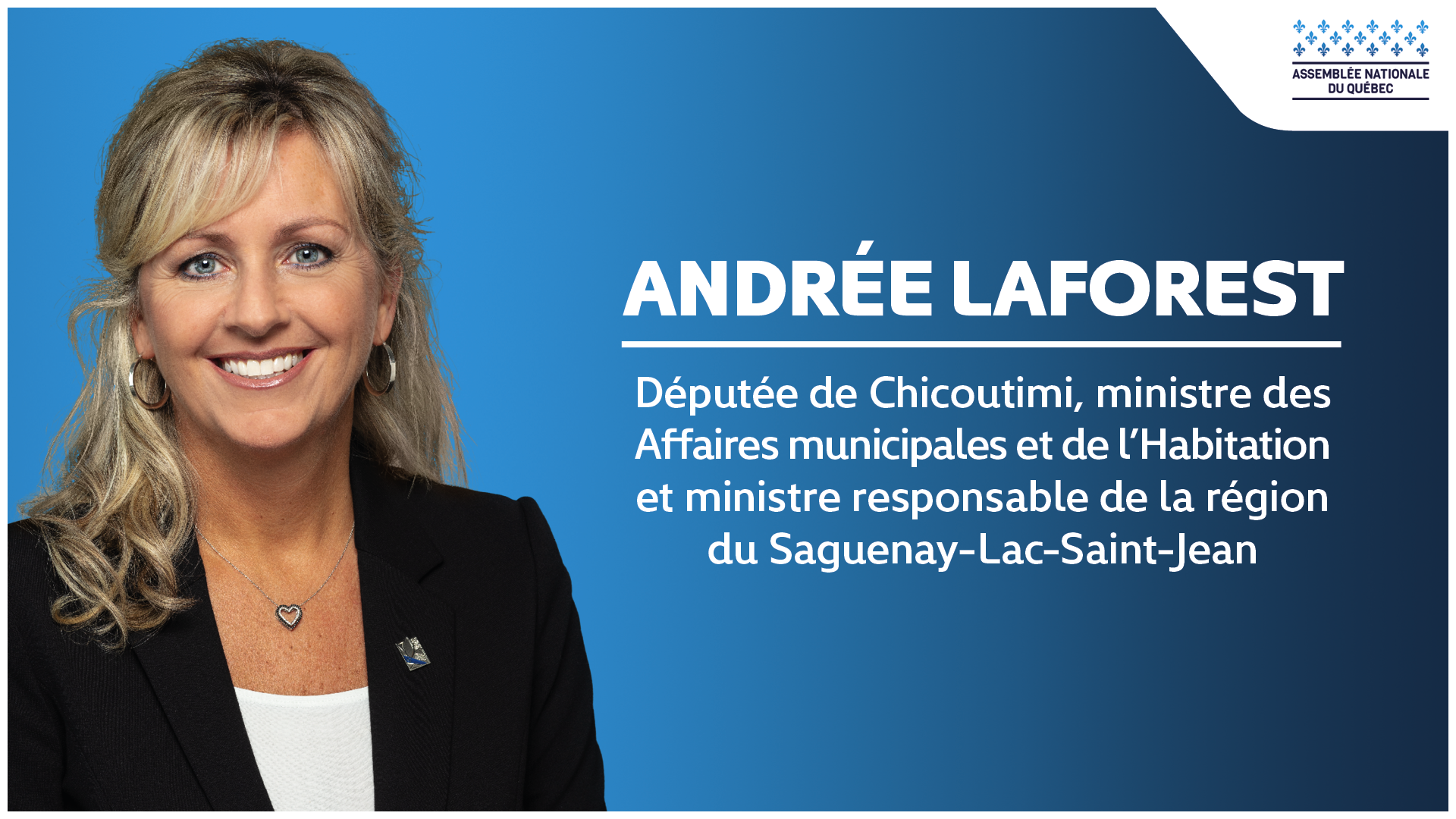 Ministre Andrée Laforest